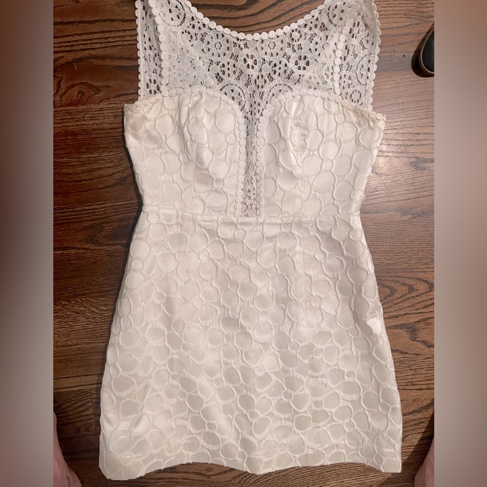 Size 4 white lilly Pulitzer dress